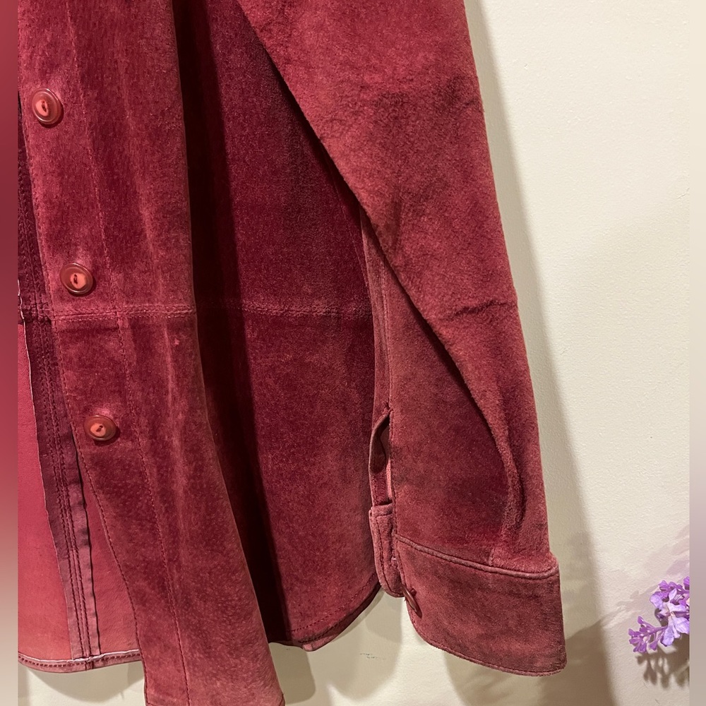 Pig suede jacket - Picture 8 of 14
